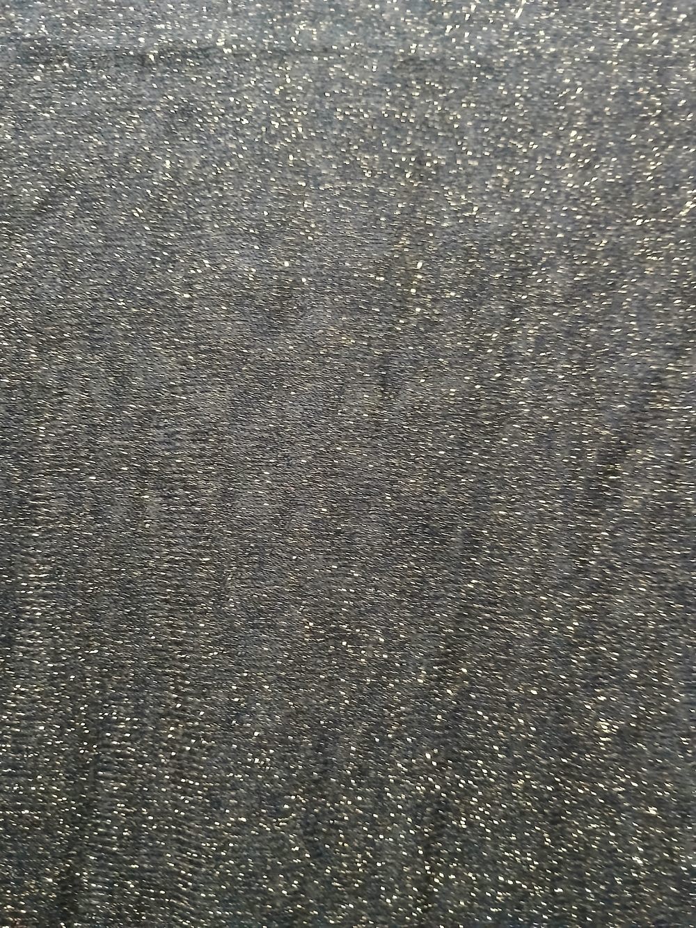 Mango Black Knit Top with Gold Sparkle